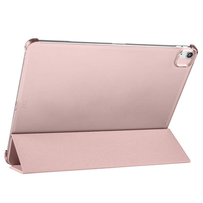 Apple iPad Air 11 2024 Zore Smart Cover Kalem Bölmeli Standlı 1-1 Kılıf Gold