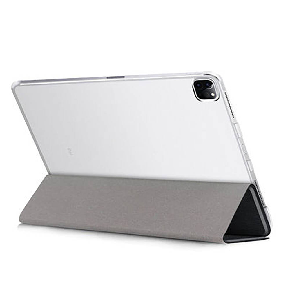 Apple iPad Air 11 2024 Zore Smart Cover Standlı 1-1 Kılıf Pembe