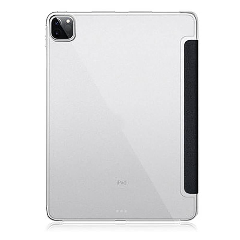 Apple iPad Air 11 2024 Zore Smart Cover Standlı 1-1 Kılıf Gri
