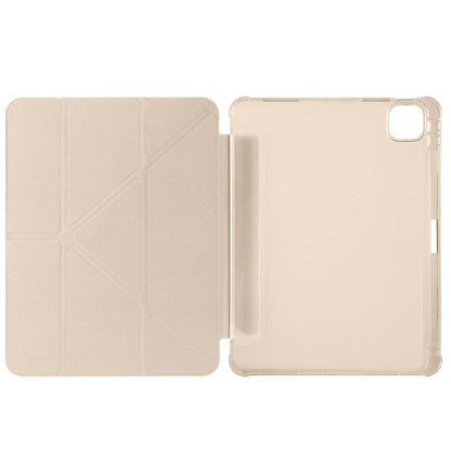 Apple iPad Air 11 2025 M3 Kılıf Zore Tri Folding Kalem Bölmeli Standlı Kılıf Yeşil