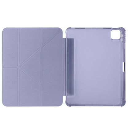 Apple iPad Air 11 2025 M3 Kılıf Zore Tri Folding Kalem Bölmeli Standlı Kılıf Rose Gold