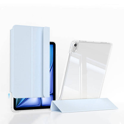 Apple iPad Air 13 2025 M3 Kılıf Magnetik Ayrılabilen Airbagli Zore Sliding Tablet Kılıfı