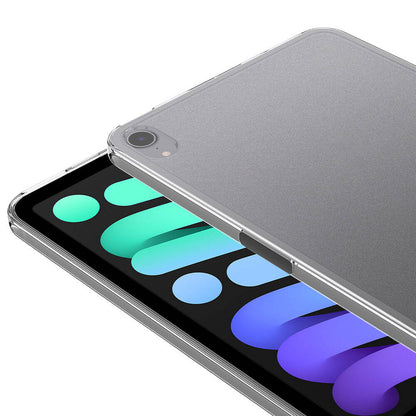 Apple iPad Mini 2021 (6 Nesil) Kılıf Zore Tablet Süper Silikon Kapak Renksiz