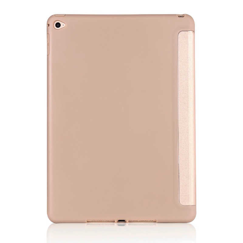 Apple iPad 10.2 (8.Nesil) Kılıf Zore Tri Folding Standlı Kılıf Gold