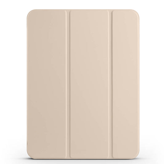 Apple iPad Pro 11 2024 Zore Smart Cover Kalem Bölmeli Standlı 1-1 Kılıf Gold