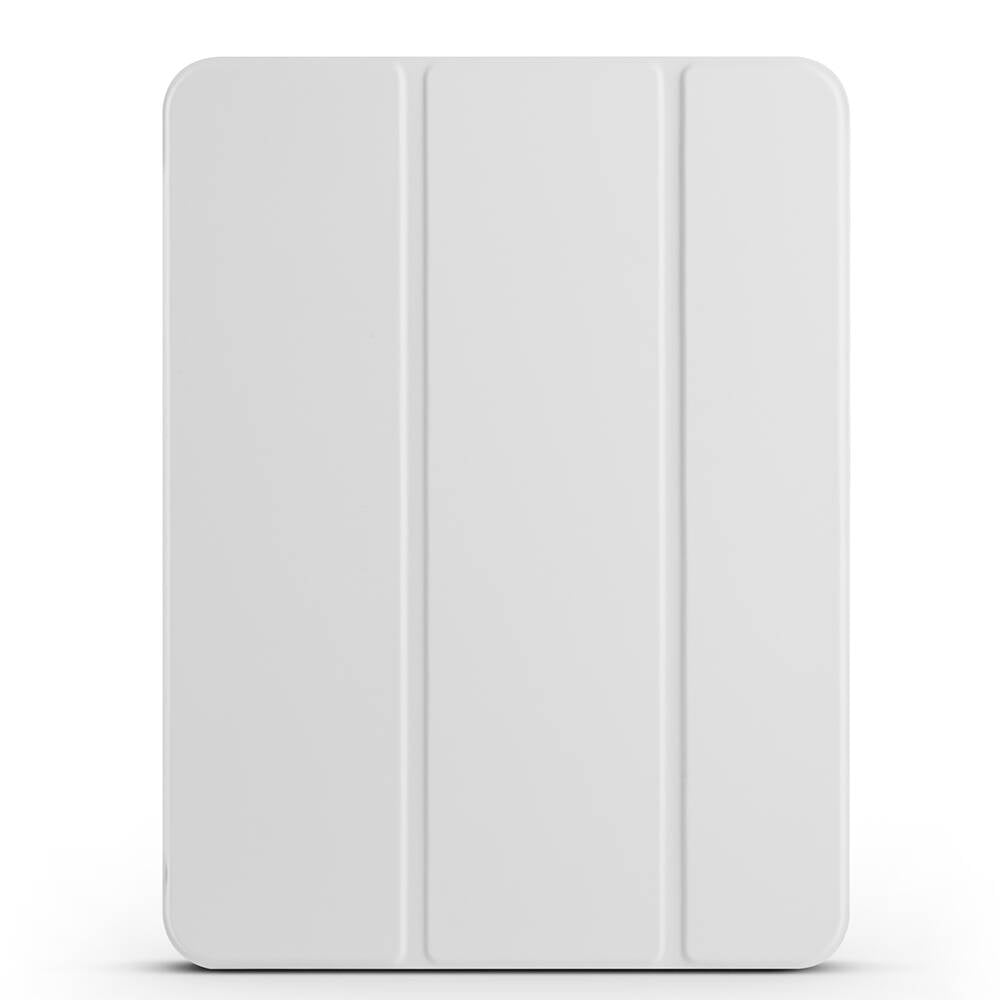 Apple iPad Pro 11 2024 Zore Smart Cover Kalem Bölmeli Standlı 1-1 Kılıf Gri