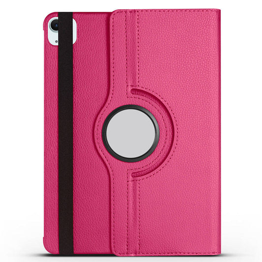 Apple iPad Pro 11 2025 M5 Zore Dönebilen Standlı Kılıf Pembe Koyu