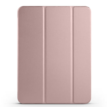 Apple iPad Pro 11 2025 M5 Zore Smart Cover Kalem Bölmeli Standlı 1-1 Kılıf Rose Gold