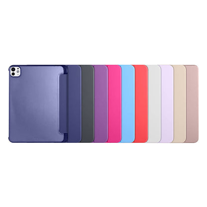 Apple iPad Pro 11 2025 M5 Zore Smart Cover Kalem Bölmeli Standlı 1-1 Kılıf Siyah