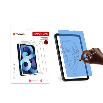 Apple iPad Pro 12.9 2015 Kağıt Hisli Mat Davin Paper Like Ekran Koruyucu Renksiz