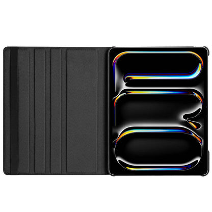 Apple iPad Pro 13 2024 Zore Dönebilen Standlı Kılıf Kırmızı