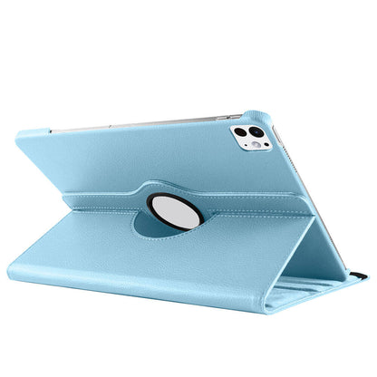 Apple iPad Pro 13 2024 Zore Dönebilen Standlı Kılıf Siyah