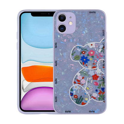 Apple iPhone 11 Kılıf Desenli Sert Silikon Zore Mumila Kapak