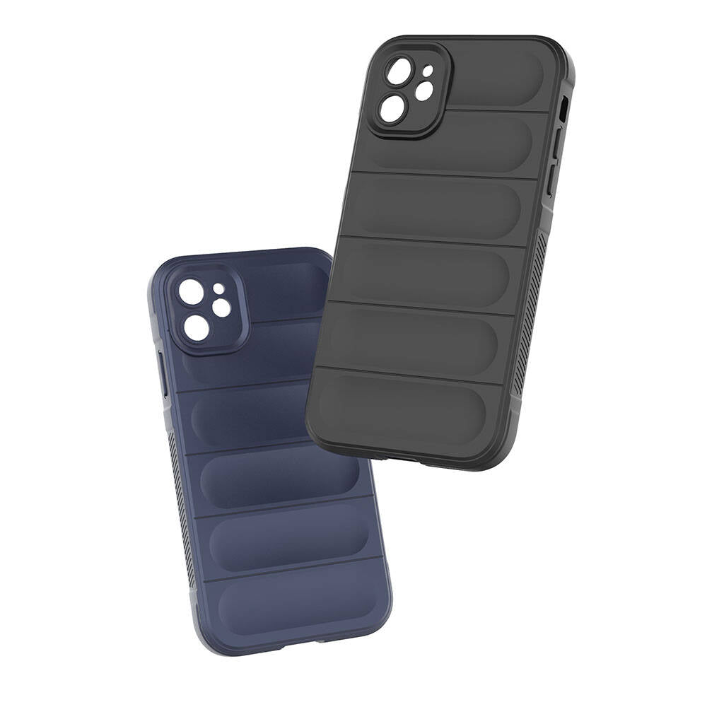 Apple iPhone 11 Kılıf Esnek TPU Oyuklu Arka Yüzey Tasarımlı Zore Etnik Silikon Kapak Kırmızı