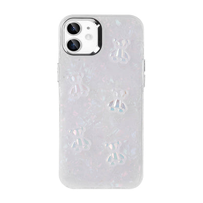 Apple iPhone 11 Kılıf Kabartma Figürlü Parlak Zore Eralli Silikon Kapak Kelebek