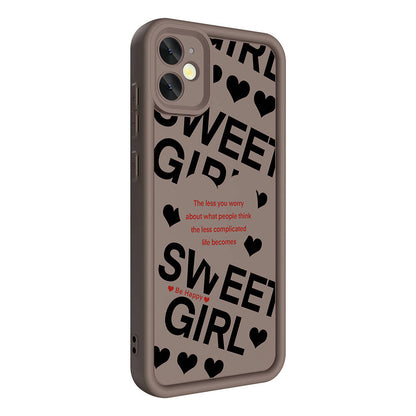 Apple iPhone 11 Kılıf Kamera Korumalı Baskılı Arka Yüzey Zore Klas Kapak Siyah