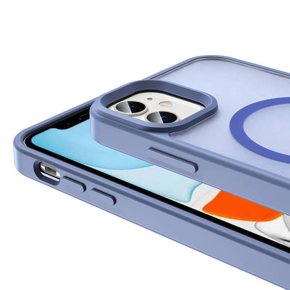 Apple iPhone 11 Kılıf M-safe Şarj Özellikli Mat Arka Yüzey Zore Sio Kapak Açık Yeşil