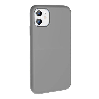 Apple iPhone 11 Kılıf M-safe Şarj Özellikli Sıvı Teknolojili Silinebilir Sert Zore Kivi Kapak Pembe