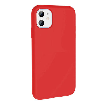 Apple iPhone 11 Kılıf M-safe Şarj Özellikli Sıvı Teknolojili Silinebilir Sert Zore Kivi Kapak Pembe