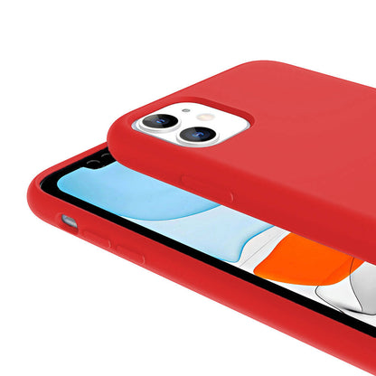 Apple iPhone 11 Kılıf M-safe Şarj Özellikli Sıvı Teknolojili Silinebilir Sert Zore Kivi Kapak Lacivert