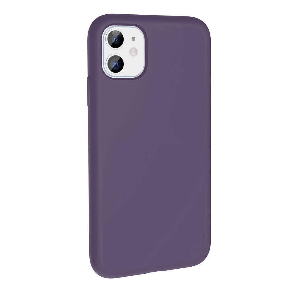 Apple iPhone 11 Kılıf M-safe Şarj Özellikli Sıvı Teknolojili Silinebilir Sert Zore Kivi Kapak Pembe