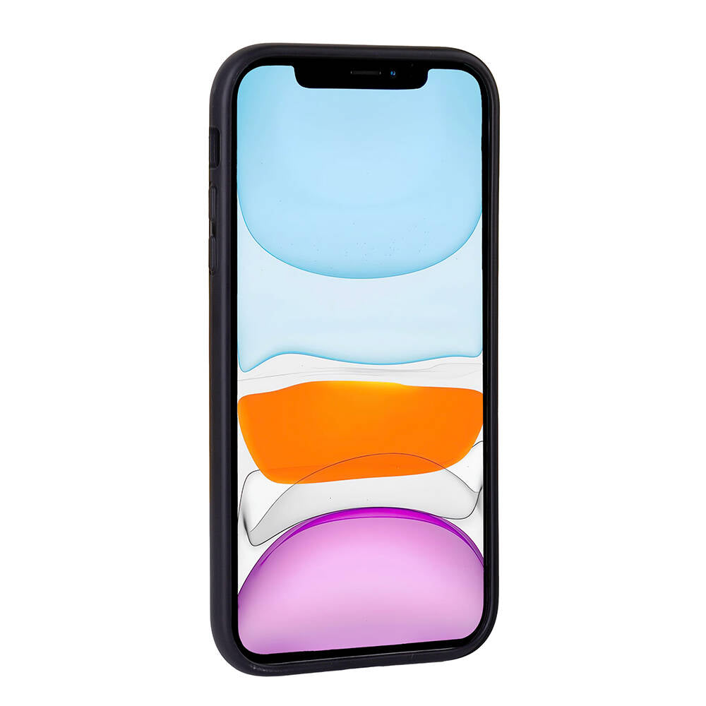 Apple iPhone 11 Kılıf Parlak Taşlı Tasarım Zore Pırlanta Kapak Gri