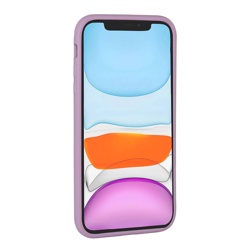 Apple iPhone 11 Kılıf Parlak Taşlı Tasarım Zore Pırlanta Kapak Gri