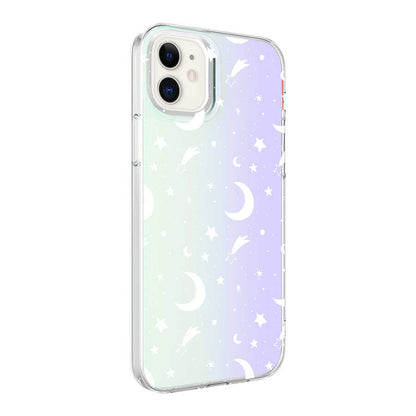 Apple iPhone 11 Kılıf Zore M-Blue Desenli Kapak