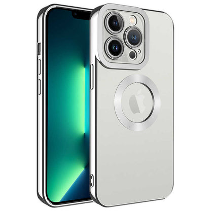 Apple iPhone 11 Pro Max Kılıf Kamera Korumalı Logo Gösteren Zore Omega Kapak