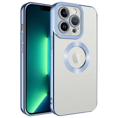 Apple iPhone 11 Pro Max Kılıf Kamera Korumalı Logo Gösteren Zore Omega Kapak