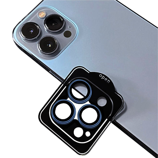 Apple iPhone 11 Pro Zore CL-11 Safir Safir Parmak İzi Bırakmayan Anti-Reflective Kamera Lens Koruyucu Lacivert