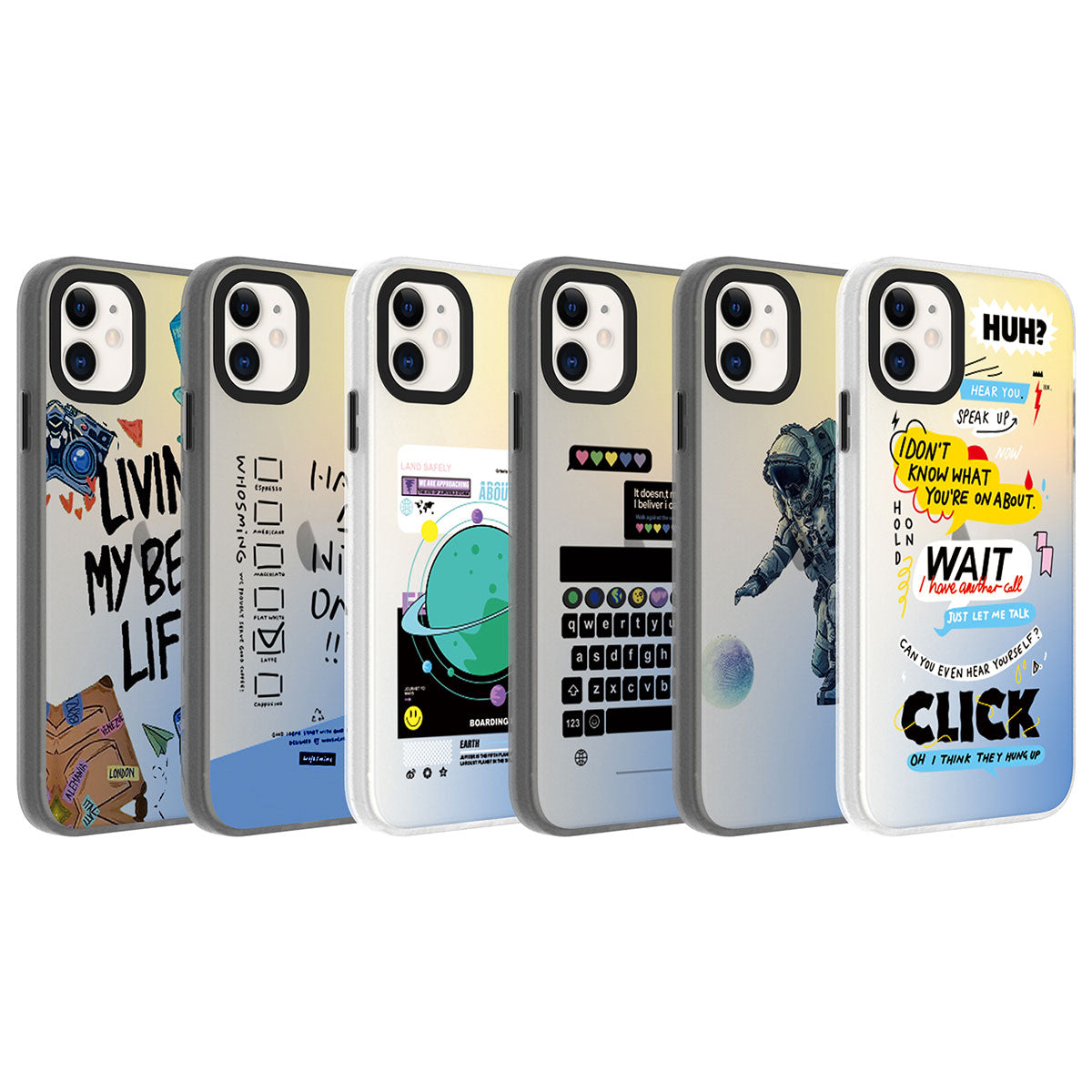 Apple iPhone 12 Kılıf Desenli Zore Dragon Sert Kapak Seyahat