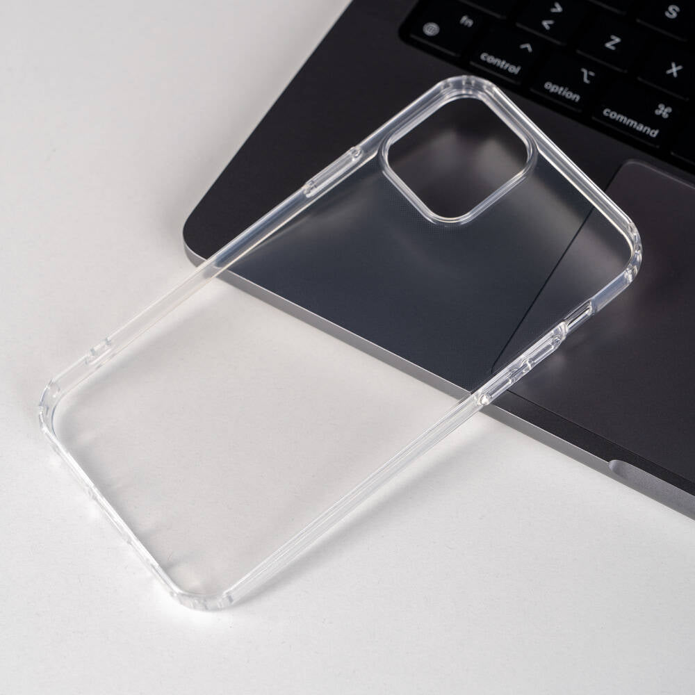 Apple iPhone 12 Kılıf Zore 2mm Anti Shock Silikon Renksiz