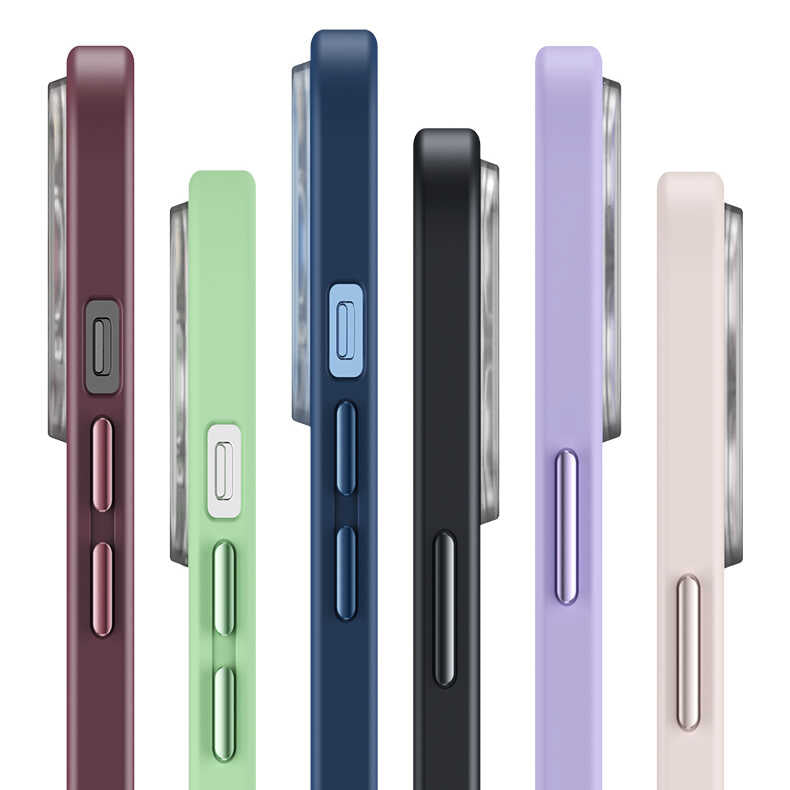 Apple iPhone 12 Kılıf Zore Retro Kapak Lila