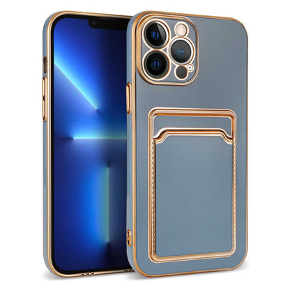 Apple iPhone 12 Pro Kılıf Zore Bark Kartlıklı Kapak