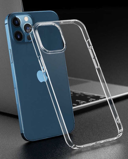 Apple iPhone 12 Pro Max Kılıf Zore Droga Kapak Renksiz