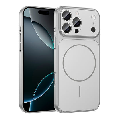 Apple iPhone 12 Pro Max Kılıf Zore M-Safe Şarj Özellikli Kamera Korumalı Formen Kapak Lacivert