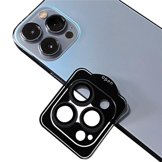 Apple iPhone 12 Pro Zore CL-11 Safir Parmak İzi Bırakmayan Anti-Reflective Kamera Lens Koruyucu Gold