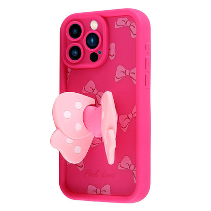 Apple iPhone 15 Pro Max Kılıf Kamera Korumalı Figür Tasarımlı Zore Kapya Kapak Koyu Kahve