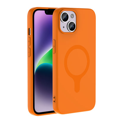 Apple iPhone 13 Kılıf M-Safe Şarj Özellikli Zore Aris Silikon Kapak