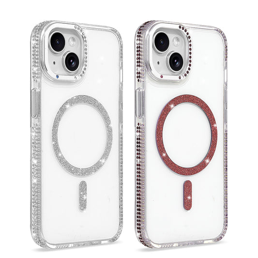 Apple iPhone 13 Kılıf M-safe Şarj Özellikli Zore Tera Silikon Kapak