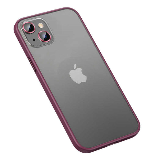 Apple iPhone 13 Kılıf Zore Retro Kapak Mavi