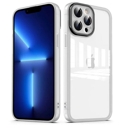 Apple iPhone 13 Pro Kılıf Kamera Korumalı Transparan Zore Post Kapak Renksiz
