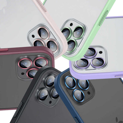 Apple iPhone 13 Pro Kılıf Zore Retro Kapak Lila