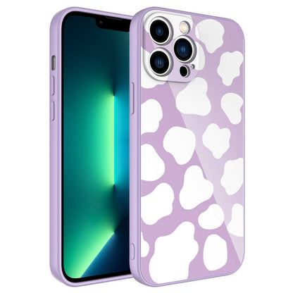 Apple iPhone 13 Pro Max Kılıf Kamera Korumalı Desenli Sert Silikon Zore Epoksi Kapak