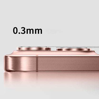 Apple iPhone 13 Zore Mikro Kamera Lens Koruyucu Rose Gold