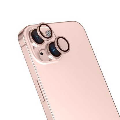 Apple iPhone 13 Zore Mikro Kamera Lens Koruyucu Rose Gold