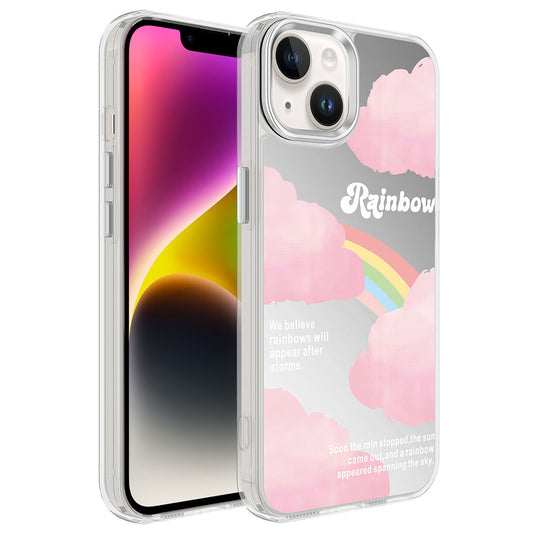 Apple iPhone 14 Kılıf Airbagli Parlak Tasarımlı Zore Mimbo Kapak NO6