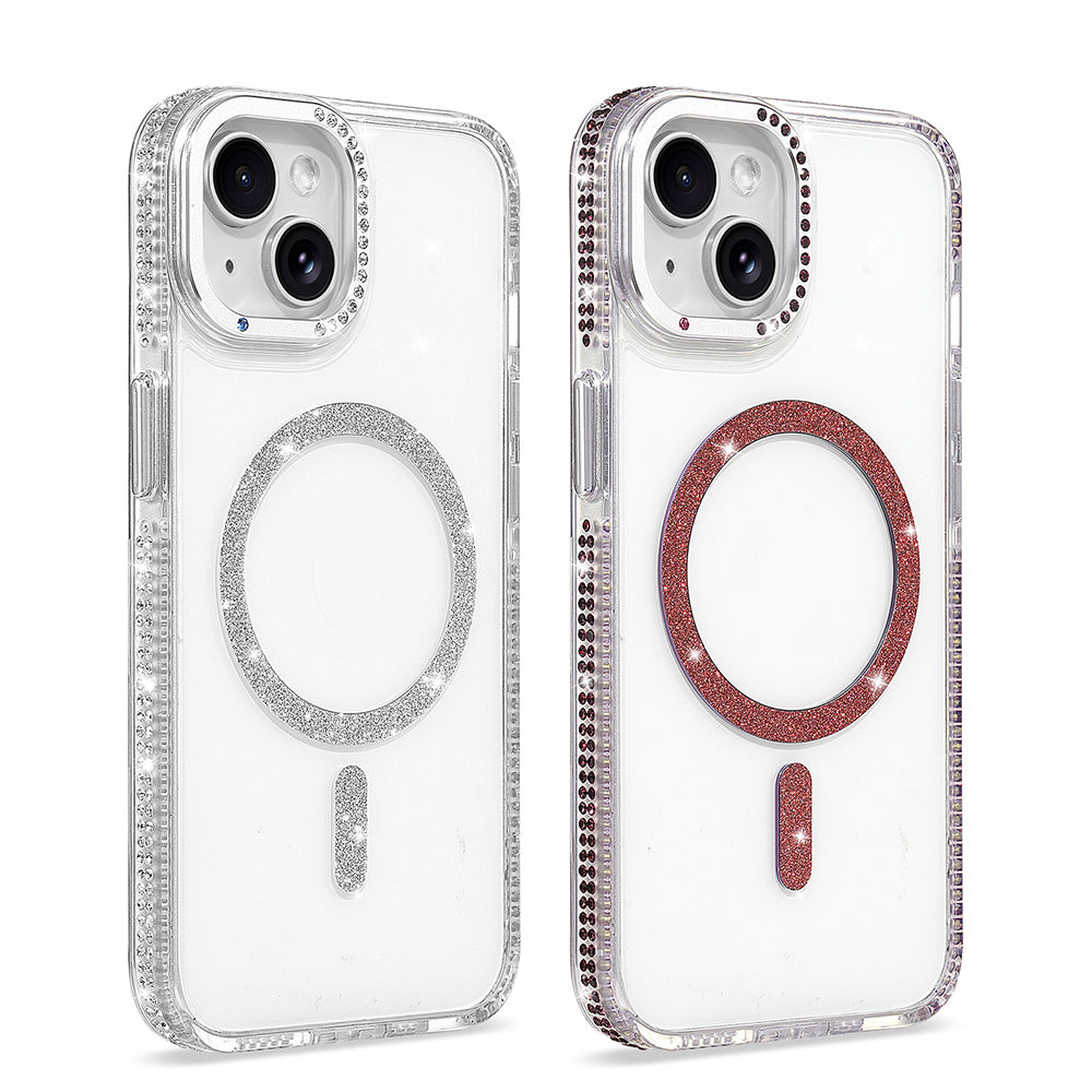 Apple iPhone 14 Kılıf M-safe Şarj Özellikli Zore Tera Silikon Kapak
