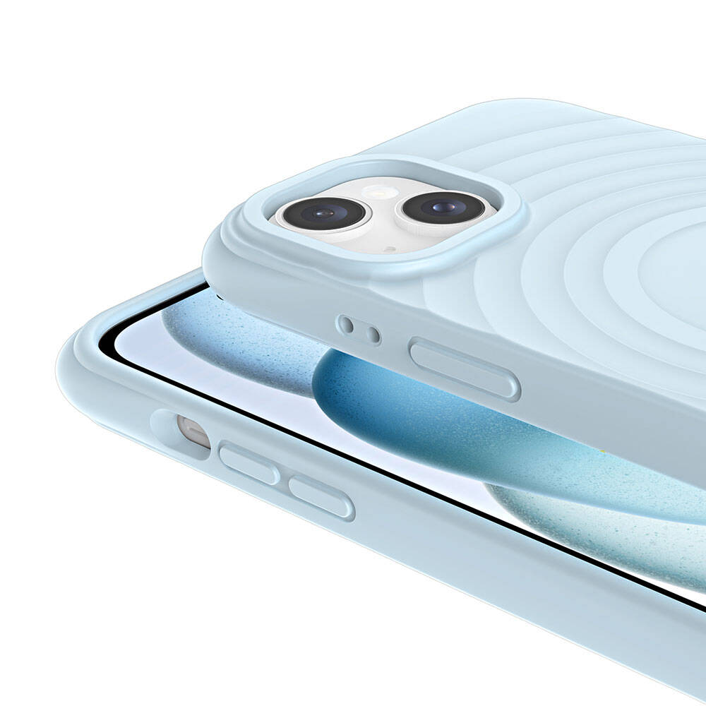 Apple iPhone 14 M-safe Şarj Özellikli Airbagli Mat Görünümlü Zore Hepi Kapak Lila